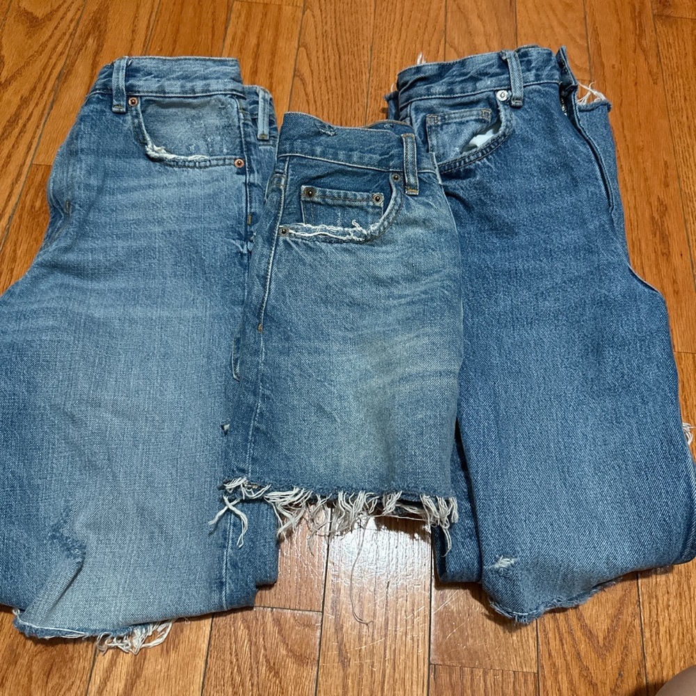 Zara three items: jeans and short bundle